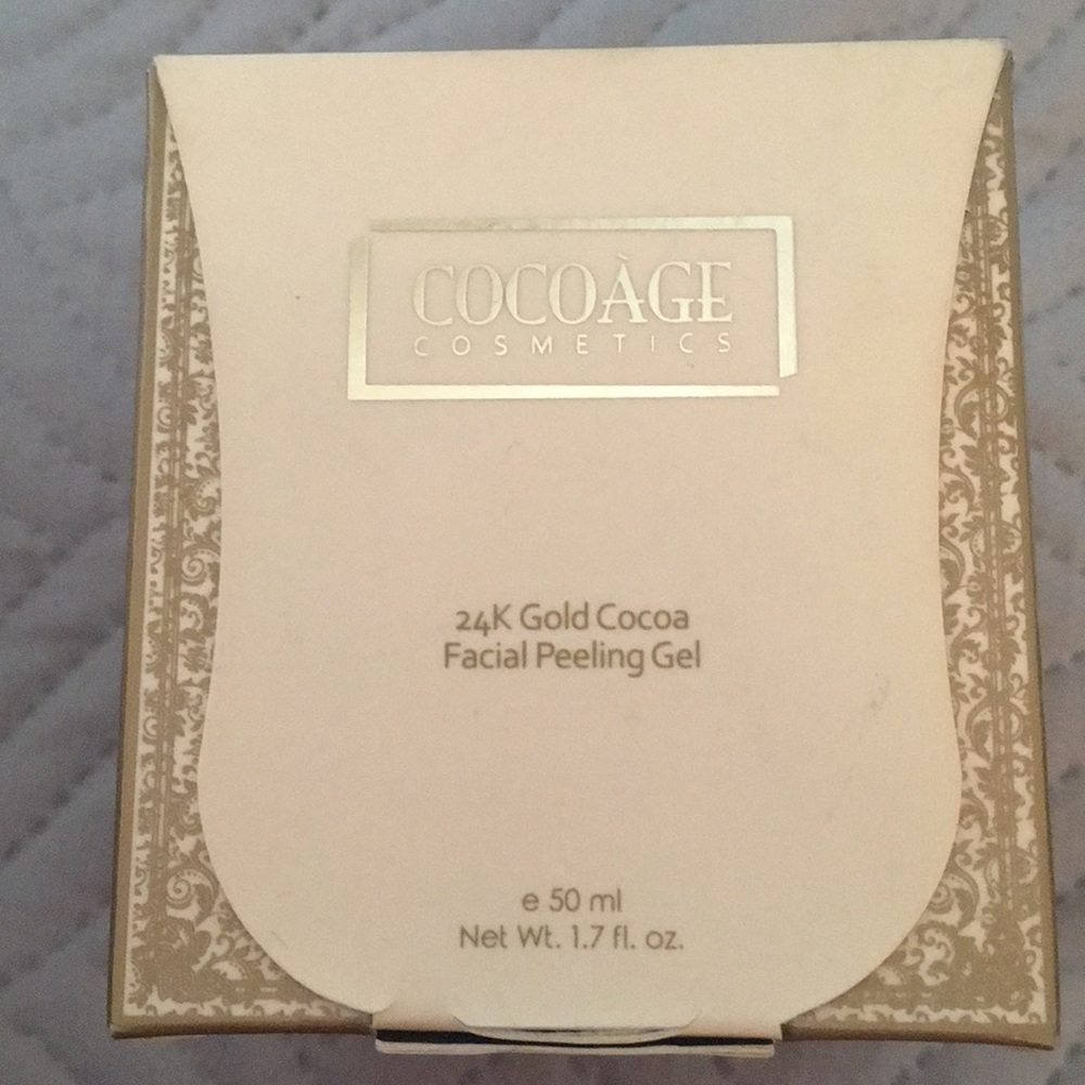 Cocoage cosmetics facial peeling gel